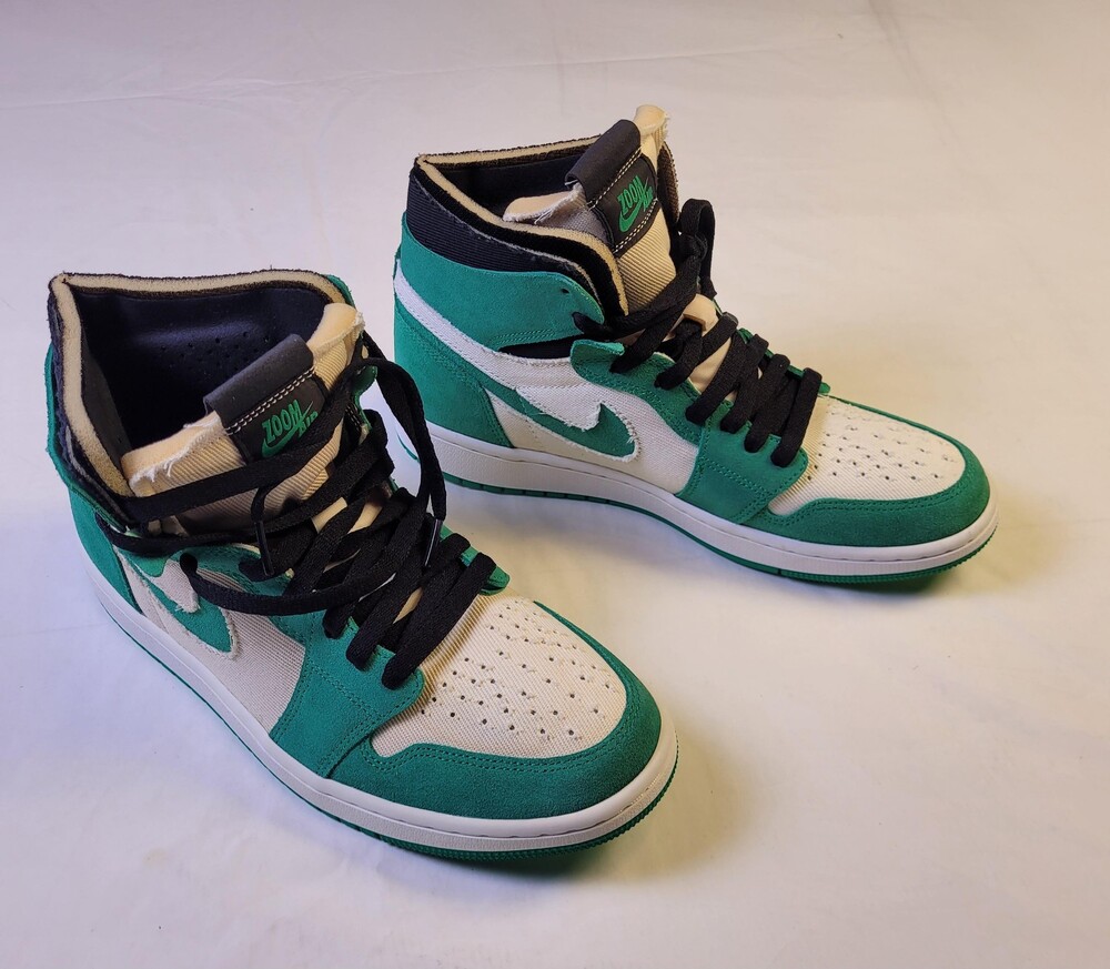 Nike Air Jordan 1 Zoom Air CMFT Shoes Mens Size 9.5 Stadium Green CT0978-300